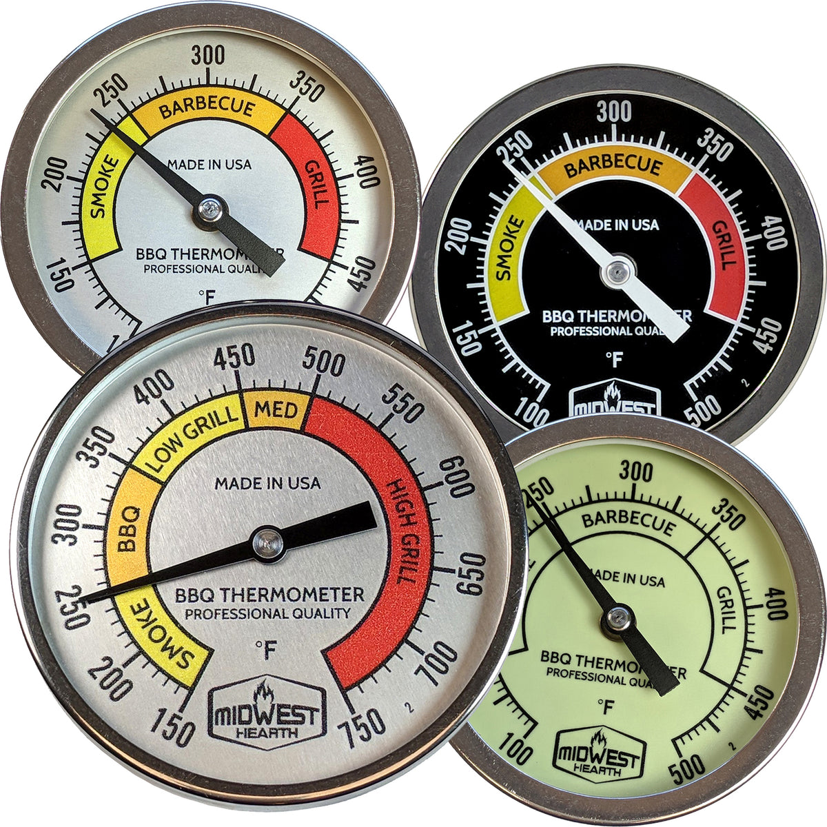 BBQ Smoker and Kamado Lid Thermometers In Stock! Midwest Hearth