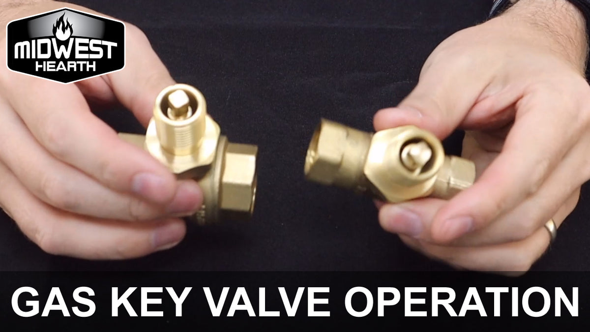 Gas Key Valve Operation Midwest Hearth