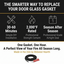 Load image into Gallery viewer, 3427 Vermont Castings Door Glass Gasket Kit