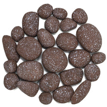 Load image into Gallery viewer, Ceramic Stone Set for Gas Fireplaces (25 Pieces) - Tweed