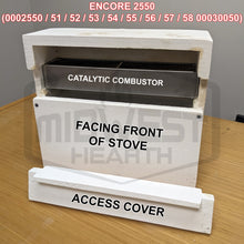 Load image into Gallery viewer, Catalytic Combustor Vermont Castings Defiant Encore (2.5" x 13" x 2")