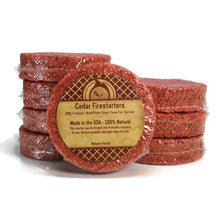 Load image into Gallery viewer, Midwest Hearth Cedar Fire Starters 8 Pack