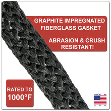 Load image into Gallery viewer, Replacement Gasket for Wood Burning Stoves - Rope Style