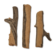 Load image into Gallery viewer, 3 Piece Juniper Log Set Fireplace Fire Pit