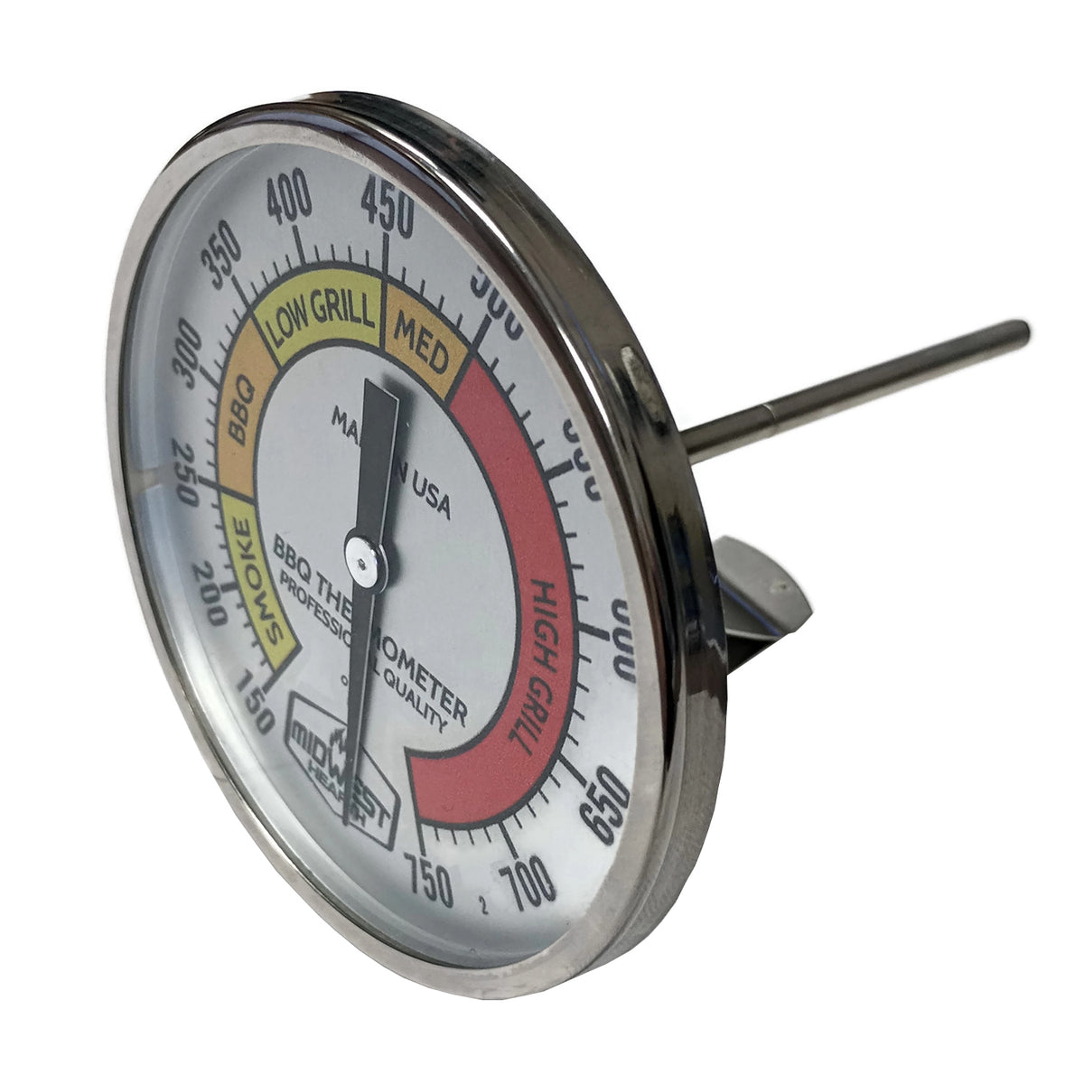 Thermometer for Kamado Style Charcoal Grills - 3