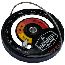 Load image into Gallery viewer, Wood Stove Thermometer - Magnetic Chimney Pipe Meter