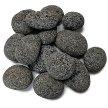 Load image into Gallery viewer, Tumbled Lava Stones Large (2"-3") 10-lb Bag