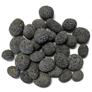 Tumbled Lava Stones Small (1/2"-1") 10-lb Bag