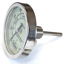 Load image into Gallery viewer, BBQ Smoker Thermometer - 3" Glow Dial
