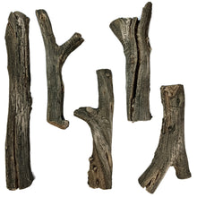 Load image into Gallery viewer, 5 Piece Driftwood Log Set Fireplace Fire Pit
