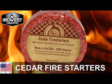 Load and play video in Gallery viewer, Cedar Fire Starters