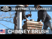 Load and play video in Gallery viewer, Wire Chimney Cleaning Brush - Square