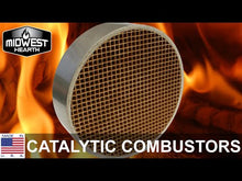 Load and play video in Gallery viewer, Catalytic Combustor Country Flame (7" x 10.625" x 2")