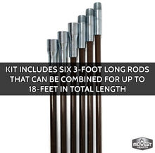 Load image into Gallery viewer, Fiberglass Chimney Rod Kit (18-Foot)
