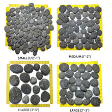 Load image into Gallery viewer, Tumbled Lava Stones Large (2&quot;-3&quot;) 10-lb Bag
