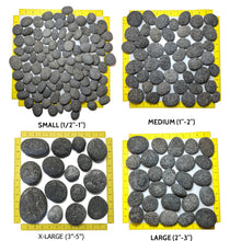 Load image into Gallery viewer, Tumbled Lava Stones Large (2"-3") 10-lb Bag