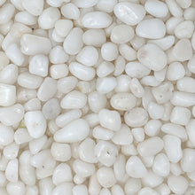 Load image into Gallery viewer, Midwest Hearth Decorative Polished White Pebbles 3/8&quot; Gravel Size (10-lb Bag)
