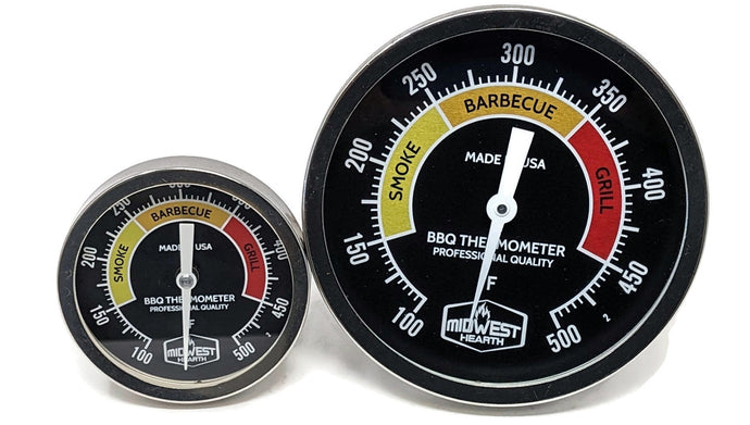 New Giant 5" Dial Size for BBQ Smoker Thermometer