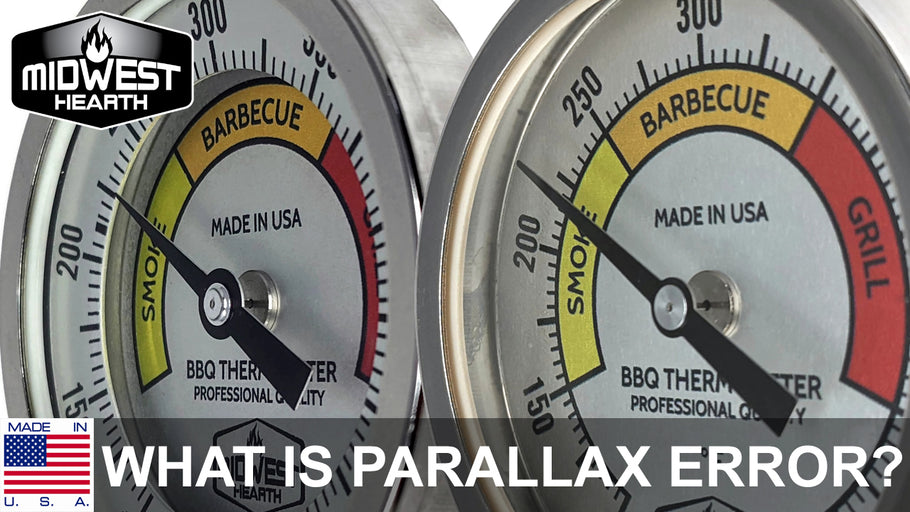 BBQ Thermometer Gauge - What is Parallax Error?