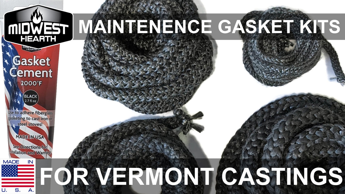 Midwest Hearth Gasket Kits for Vermont Castings Wood Stoves