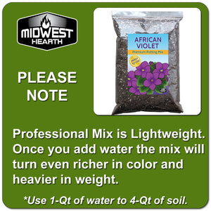 organic african violet potting mix African Violet Potting Soil – Midwest Hearth