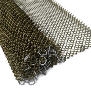 Fireplace Mesh Screen - Antique Brass – Midwest Hearth
