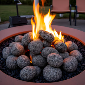 Tumbled Lava Stones X-Large (3"-5") 10-lb Bag
