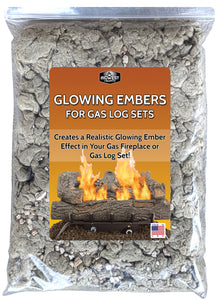 Glowing Embers for Gas Log - 6 oz. Bag