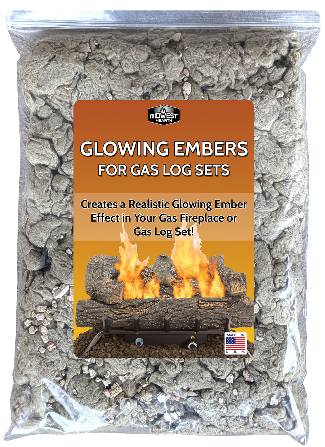 Glowing Embers for Gas Log - 6 oz. Bag