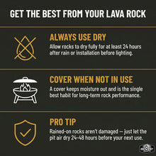 Load image into Gallery viewer, Red Lava Rock for Fire Pits - (1/2" to 2" Average Size) 10-lb Bag
