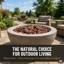 Load image into Gallery viewer, Red Lava Rock for Fire Pits - (1/2" to 2" Average Size) 10-lb Bag
