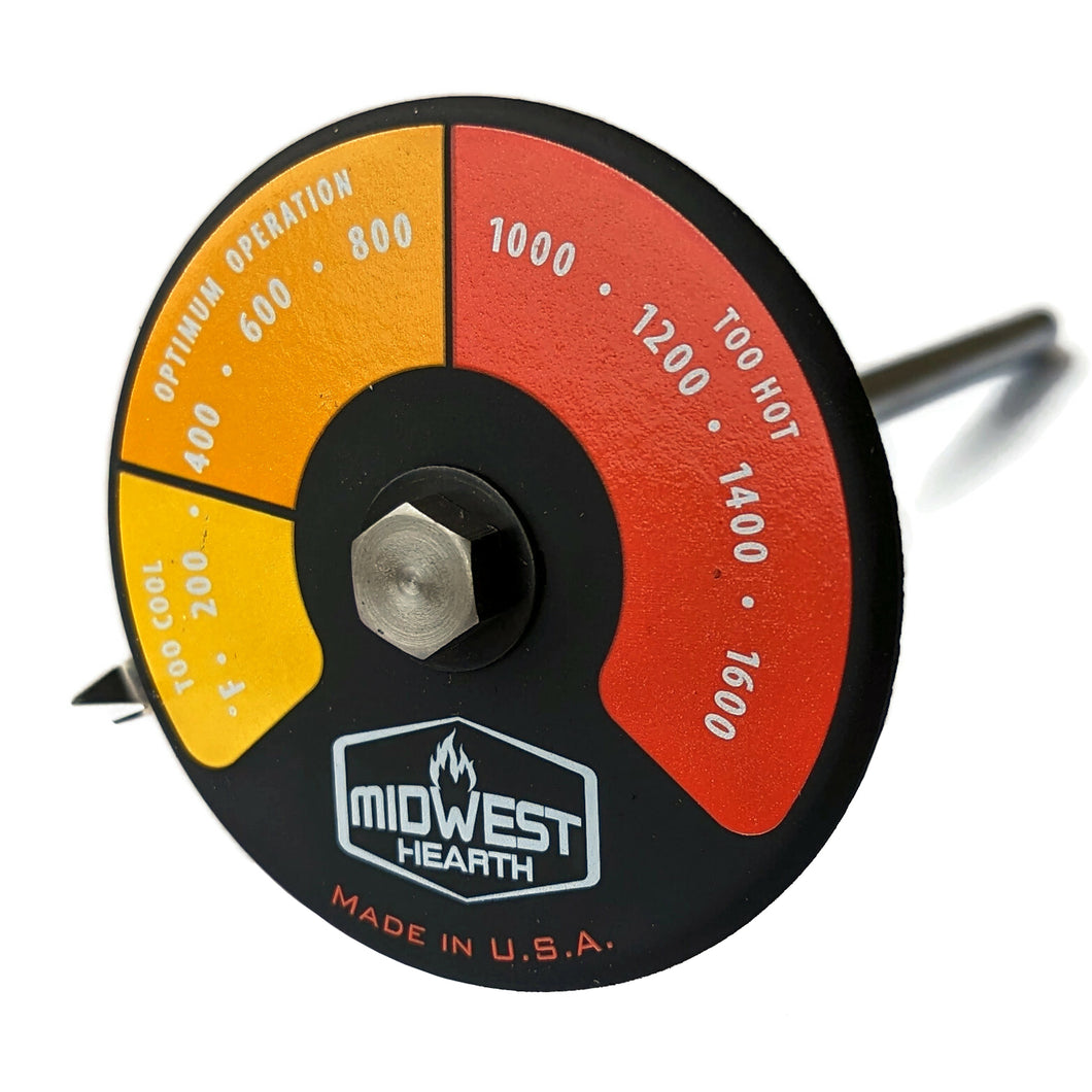  Midwest Hearth Wood Stove Thermometer - Magnetic