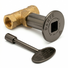 Load image into Gallery viewer, Gas Key Valve Kit 1/2" NPT - Pewter
