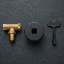 Load image into Gallery viewer, Gas Key Valve Kit 1/2" NPT - Black
