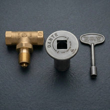 Load image into Gallery viewer, Gas Key Valve Kit 1/2" NPT - Pewter
