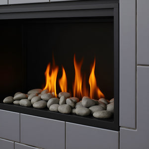 Ceramic Stone Set for Gas Fireplaces (25 Pieces) - Panama