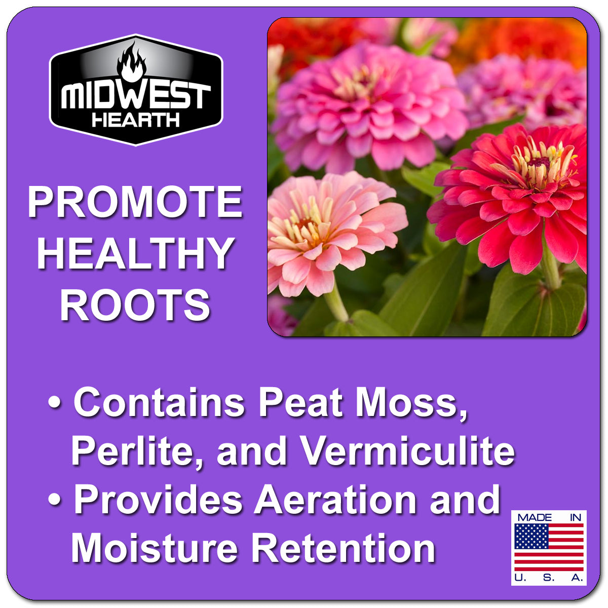 Premium Potting Soil Midwest Hearth