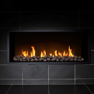 Ceramic Stone Set for Gas Fireplaces (25 Pieces) - Tweed