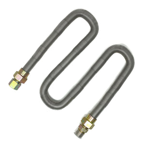 Whistle Free Flex Line, 3/4" ID, 3/4" FIP, 3/4" MIP (Stainless 48" Long)