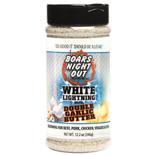 Load image into Gallery viewer, Boar&#39;s Night Out White Lightning Double Garlic Butter Rub
