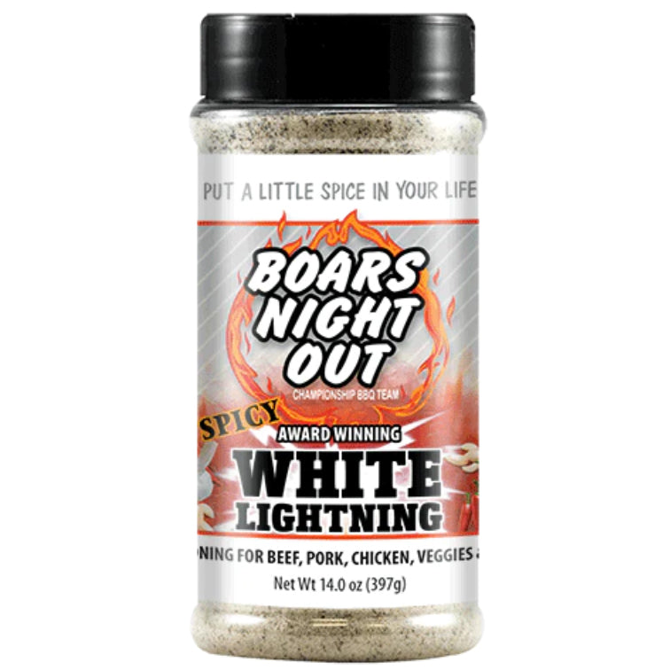 Boar's Night Out White Lightning Rub – Midwest Hearth