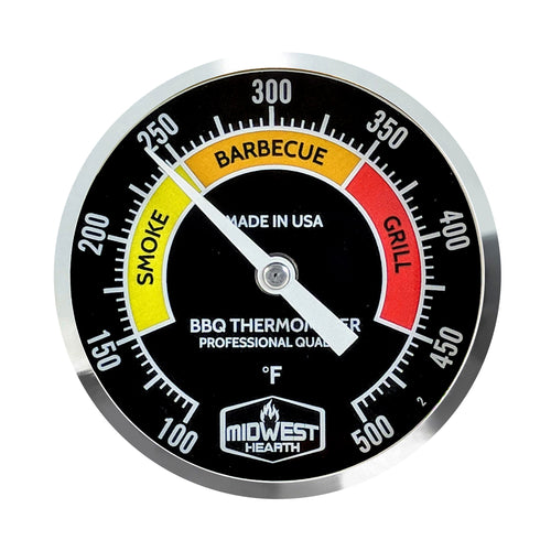 Midwest Hearth Grill Thermometer for Weber Kettle and More (2