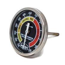 Load image into Gallery viewer, Midwest Hearth 150/750 Grill Thermometer Gauge Made in USA
