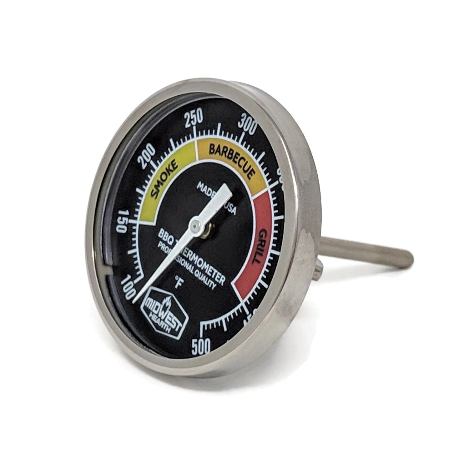 Thermometer for Kamado Style Charcoal Grills - 3 Dial – Midwest Hearth