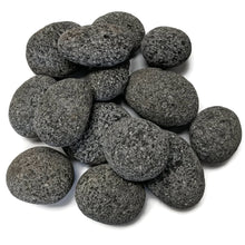 Load image into Gallery viewer, Tumbled Lava Stones Large (2&quot;-3&quot;) 10-lb Bag
