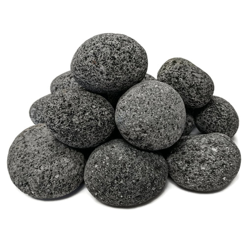 Midwest Hearth Tumbled Lava Stones for Fire Pit Medium (1