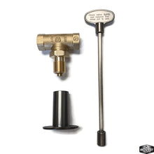Load image into Gallery viewer, 8&quot; Gas Key Valve Kit 1/2&quot; NPT - Pewter

