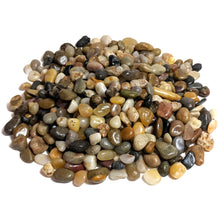 Load image into Gallery viewer, Decorative Polished Mixed Pebbles 3/8&quot; Gravel Size (10-lb Bag)

