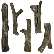 Load image into Gallery viewer, 5 Piece Driftwood Log Set Fireplace Fire Pit
