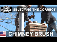 Load and play video in Gallery viewer, Wire Chimney Cleaning Brush - Square

